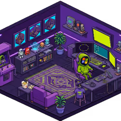 Pixel Hood Room · Mini #482