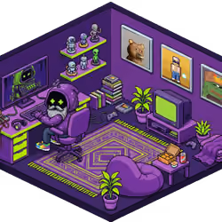 Pixel Hood Room · Mini #972