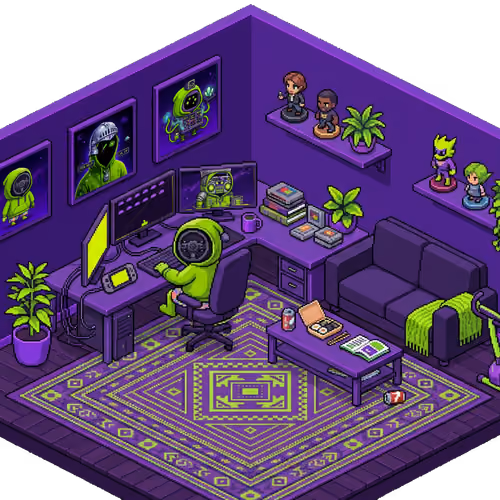 Pixel Hood Room · Mini #11