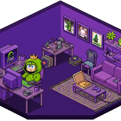 Pixel Hood Room · Mini #352