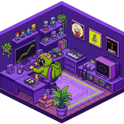 Pixel Hood Room · Mini #87