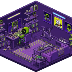 Pixel Hood Room · Mini #293