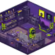 Pixel Hood Room · Mini #307