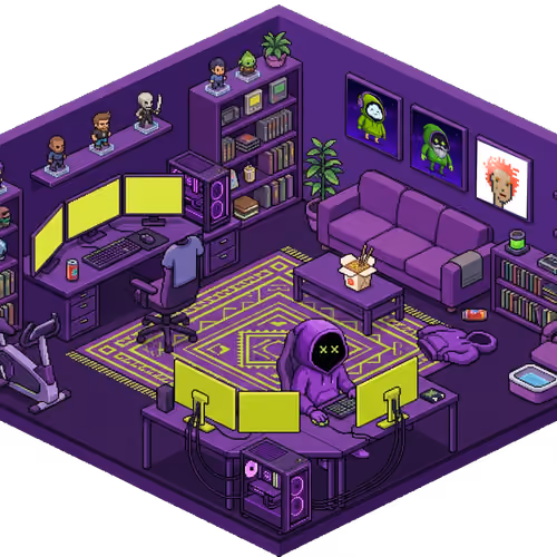 Pixel Hood Room · Mini #935
