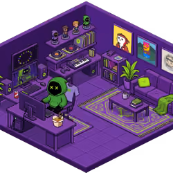 Pixel Hood Room · Mini #585