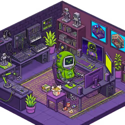 Pixel Hood Room · Mini #267