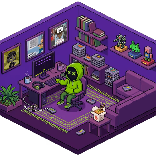 Pixel Hood Room · Mini #36