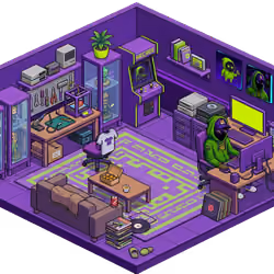 Pixel Hood Room · Clan #136
