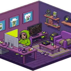 Pixel Hood Room · Mini #1179