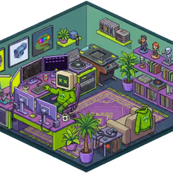 Pixel Hood Room · Mini #731