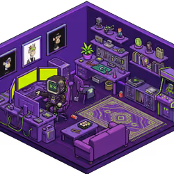 Pixel Hood Room · Mini #143