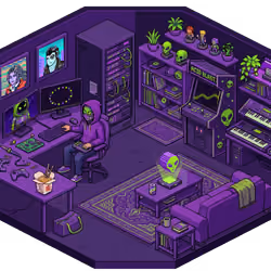 Pixel Hood Room · Mini #580