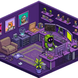 Pixel Hood Room · Mini #948
