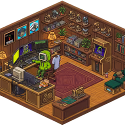 Pixel Hood Room · Mini #355