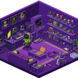 Pixel Hood Room · Mini #567