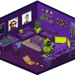 Pixel Hood Room · Mini #464