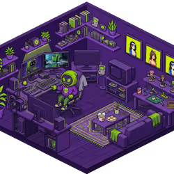 Pixel Hood Room · Mini #147