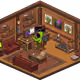 Pixel Hood Room · Mini #313