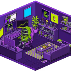 Pixel Hood Room · Mini #84