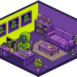 Pixel Hood Room · Mini #557