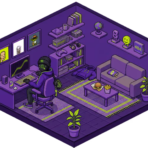 Pixel Hood Room · Clan #203