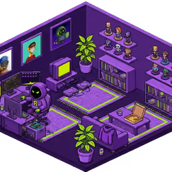 Pixel Hood Room · Mini #688