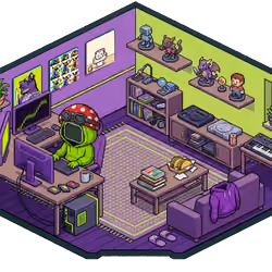 Pixel Hood Room · Mini #1116