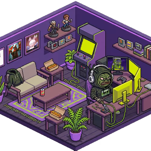 Pixel Hood Room · Mini #526