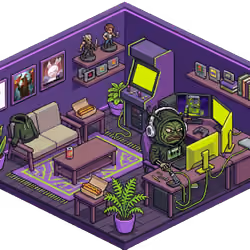 Pixel Hood Room · Mini #526