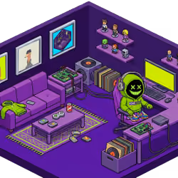 Pixel Hood Room · Mini #1156