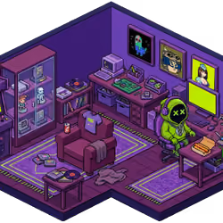 Pixel Hood Room · Mini #82