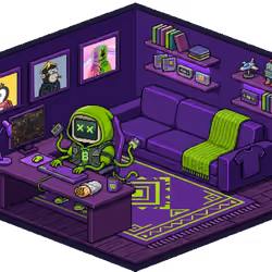 Pixel Hood Room · Mini #1164