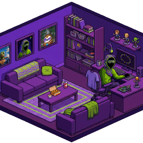 Pixel Hood Room · Clan #44