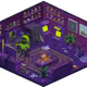 Pixel Hood Room · Mini #253
