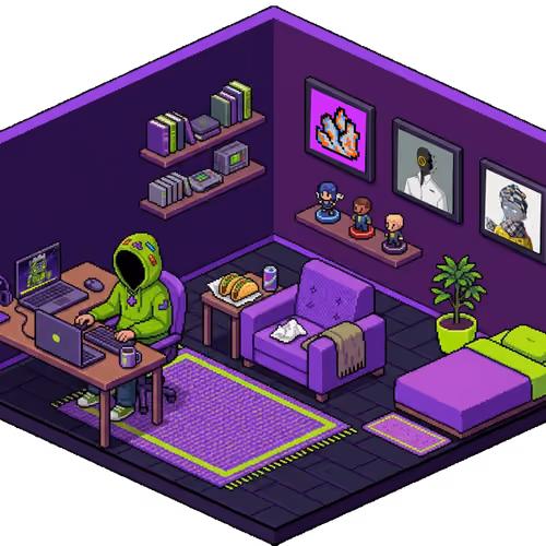 Pixel Hood Room · Clan #101