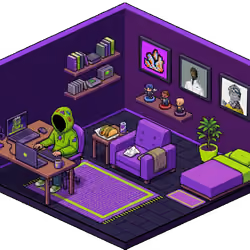 Pixel Hood Room · Clan #101