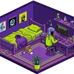 Pixel Hood Room · Clan #33