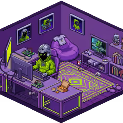 Pixel Hood Room · Clan #202