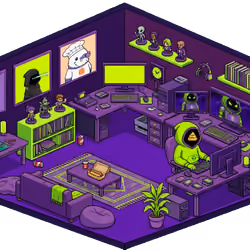 Pixel Hood Room · Mini #558