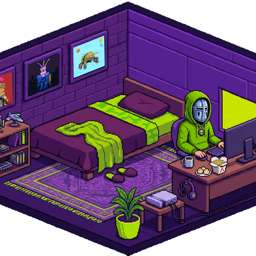 Pixel Hood Room · Clan #19