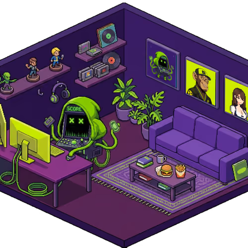 Pixel Hood Room · Mini #979