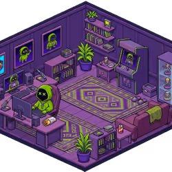 Pixel Hood Room · Mini #130