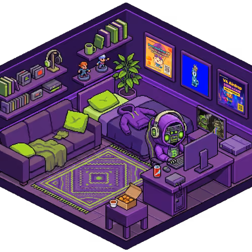 Pixel Hood Room · Mini #175