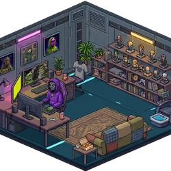 Pixel Hood Room · Clan #111