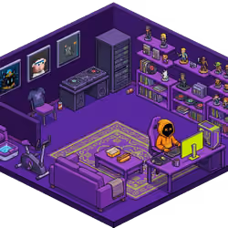 Pixel Hood Room · Mini #324