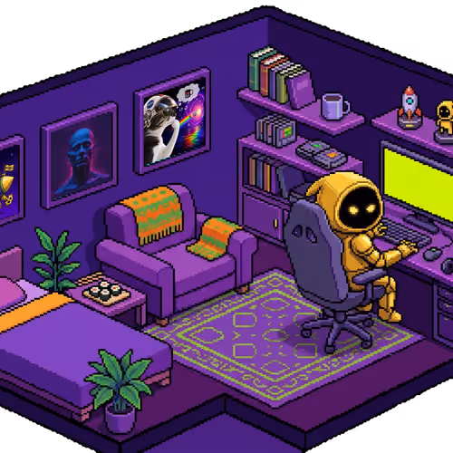 Pixel Hood Room · Mini #98