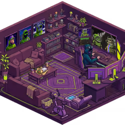 Pixel Hood Room · Clan #49