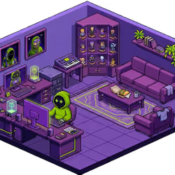 Pixel Hood Room · Mini #334