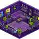 Pixel Hood Room · Mini #1165
