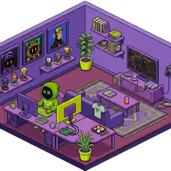 Pixel Hood Room · Mini #895